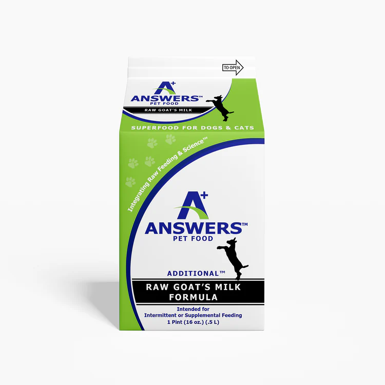Answers Raw Goat Milk