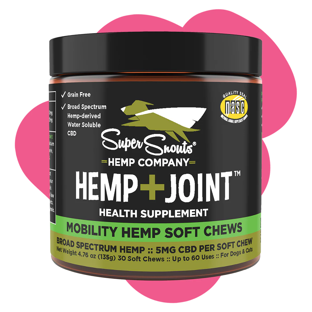 Super Snouts Hemp + Joint Mobility Support Hemp Chews 30 count
