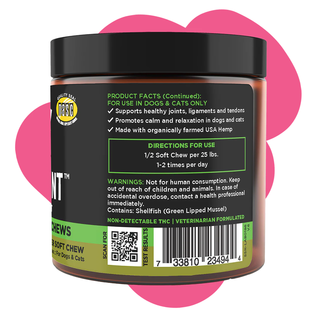 Super Snouts Hemp + Joint Mobility Support Hemp Chews 30 count