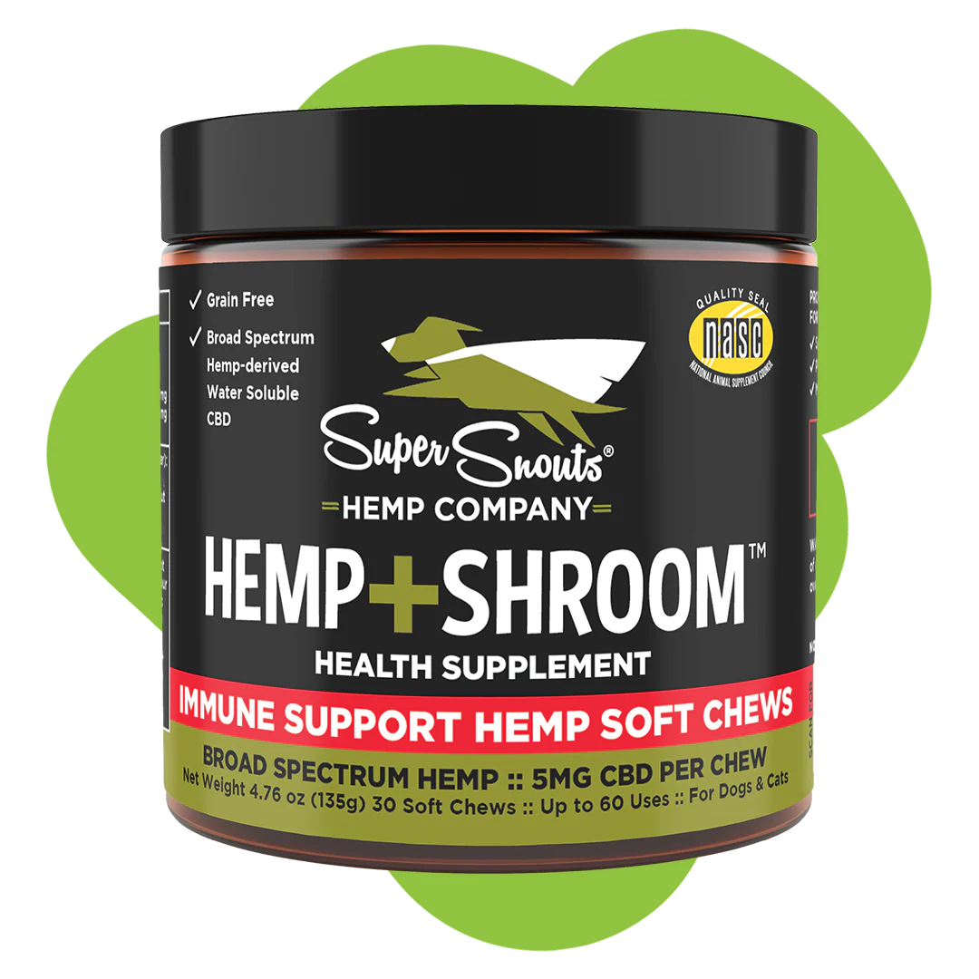 Super Shrooms Hemp + Shroom Skin Health Support Hemp Chews 30 ct