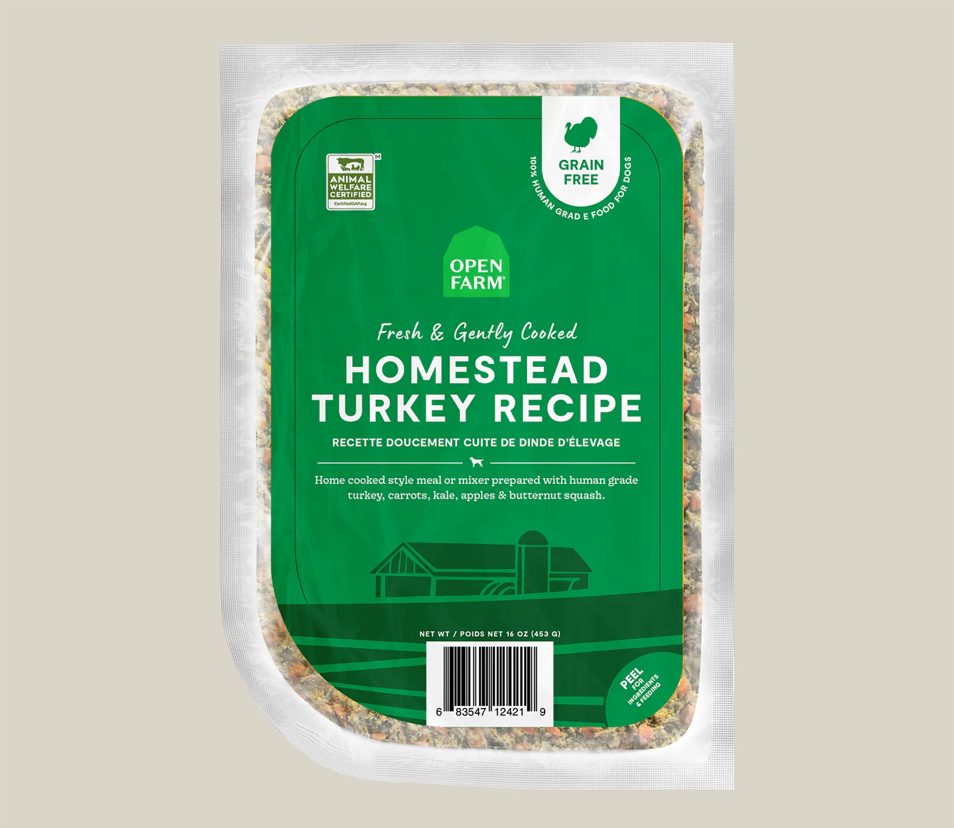 Open Farm Homestead Turkey Grain-Free Freshly Crafted Dog Food