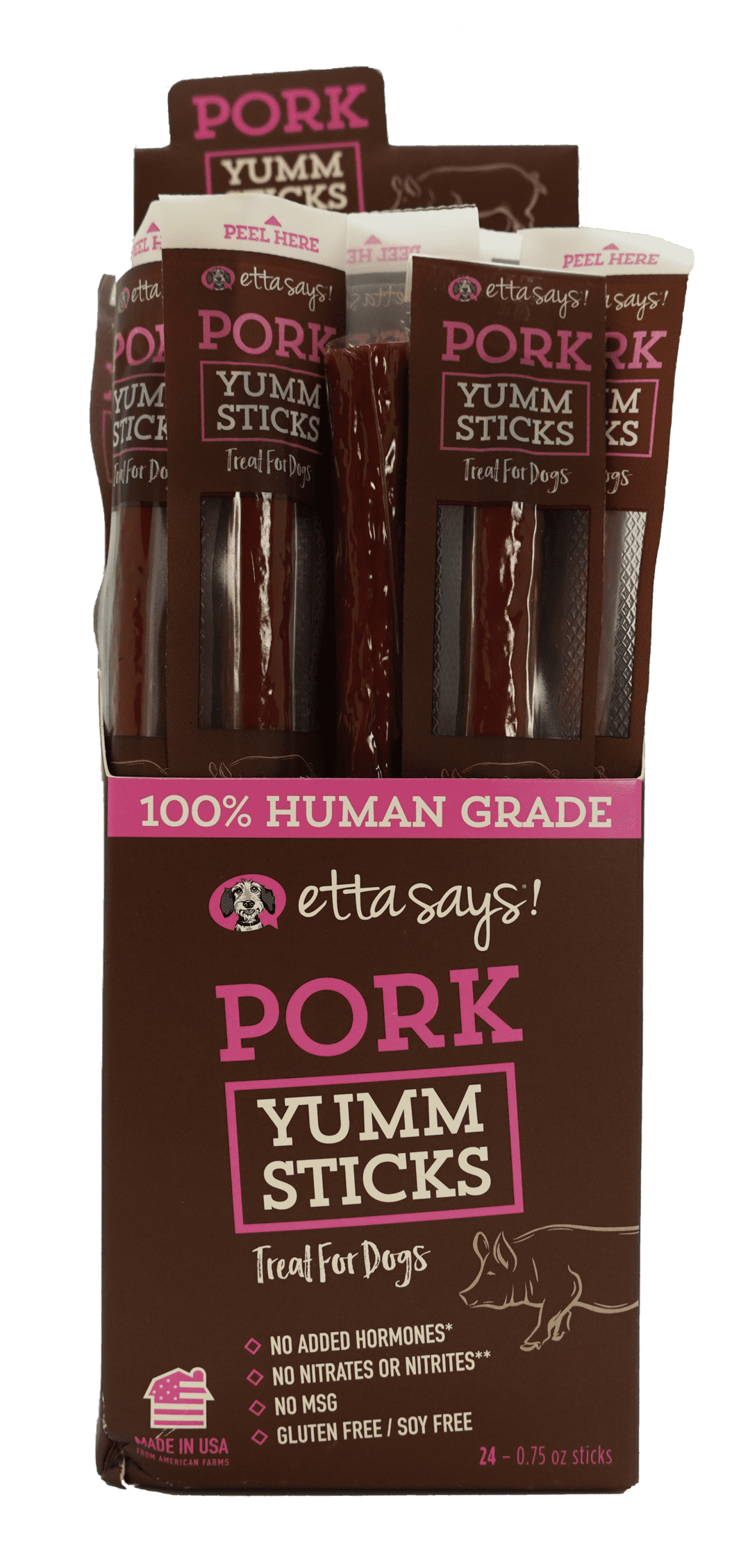 Etta Says! Yumm Sticks Human Grade Jerky Dog Treats