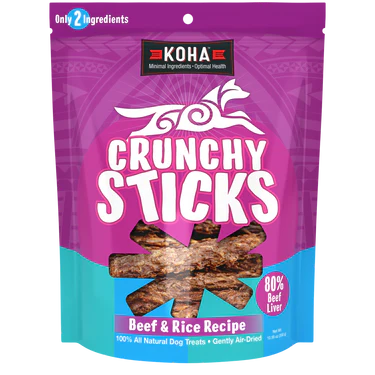 Koha Crunchy Sticks Beef & Rice Recipe