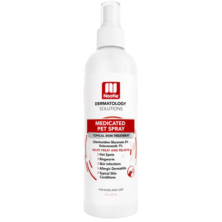 Medicated Pet Spray-8 oz - Antifungal & Antibacterial