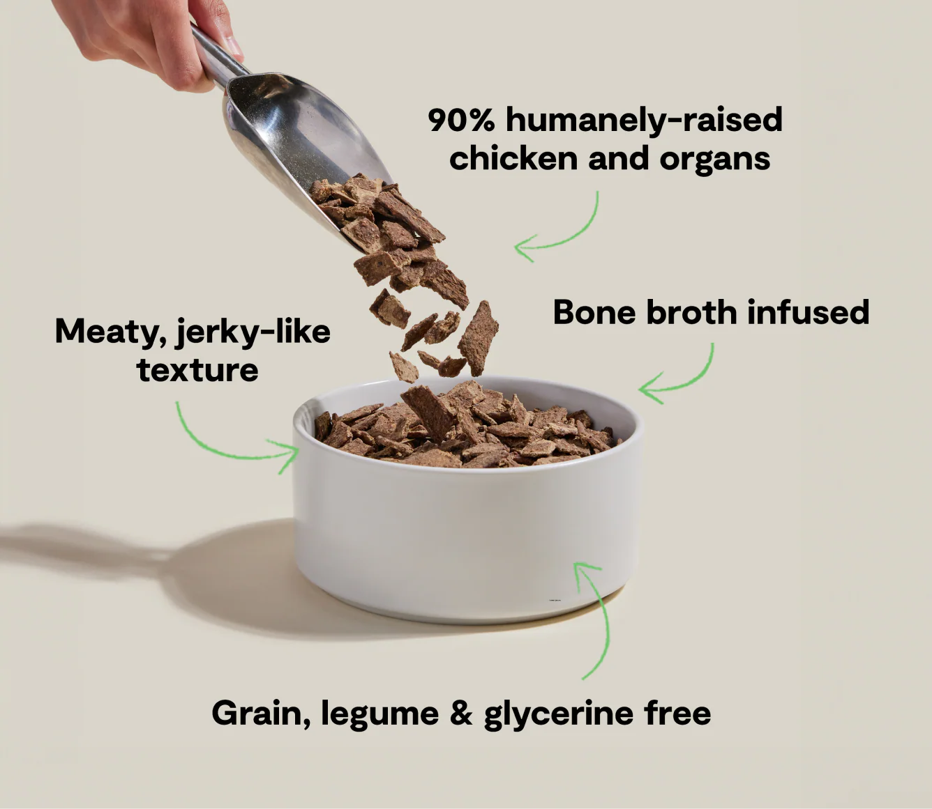 Open Farm Harvest Chicken Air Dried Recipe for Dogs