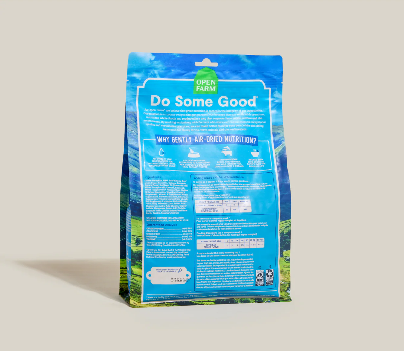 Open Farm Surf and Turf Air Dried Recipe for Dogs