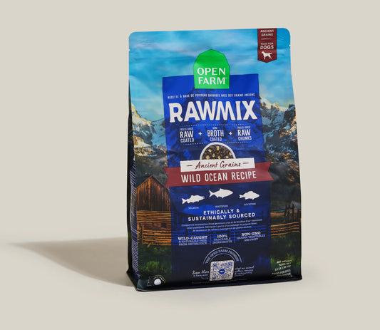 Open Farm RawMix Wild Ocean Ancient Grains Dog Kibble