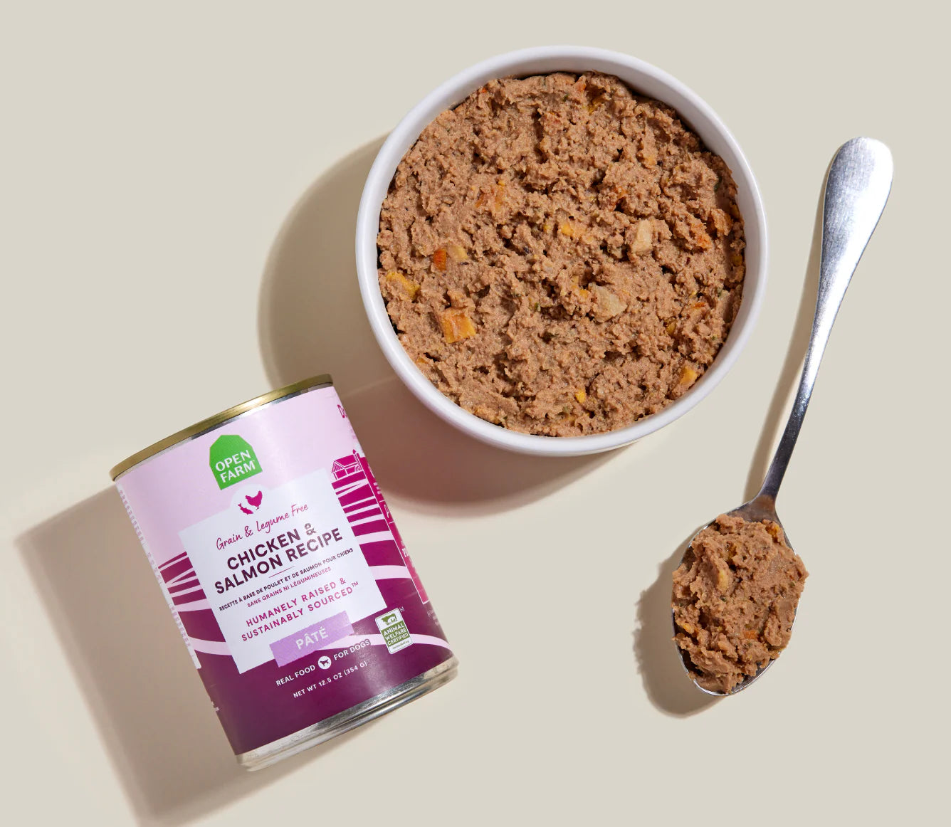 Open Farm Chicken & Salmon Pâté for Dogs