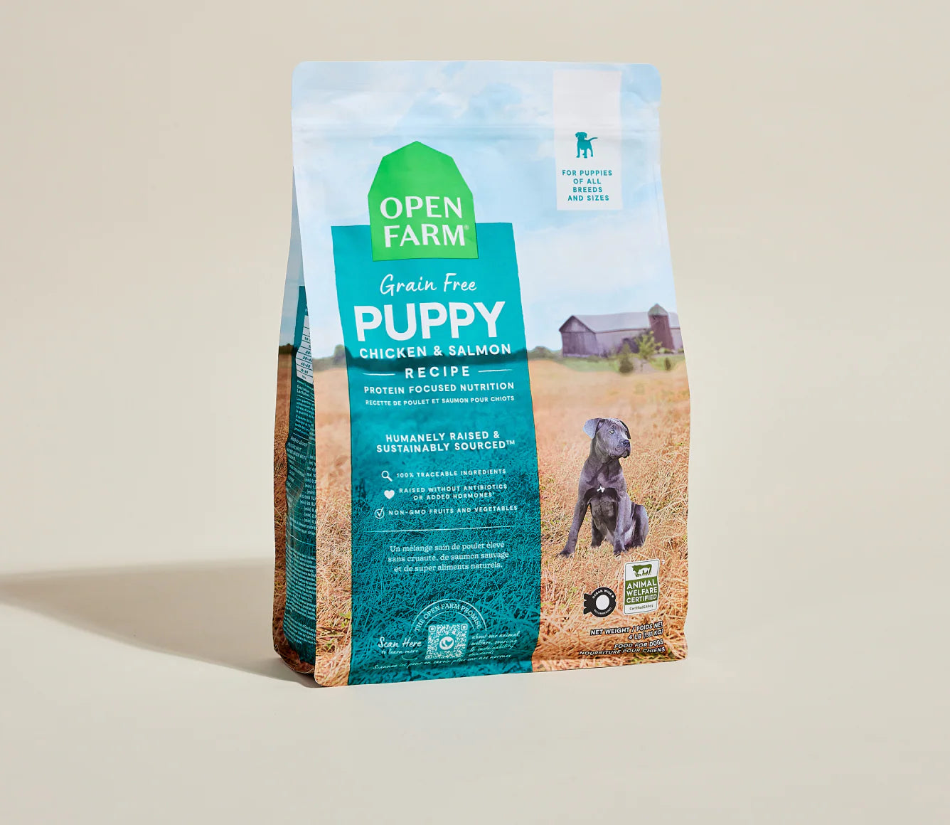 Open Farm Chicken & Salmon Grain-Free Puppy Kibble