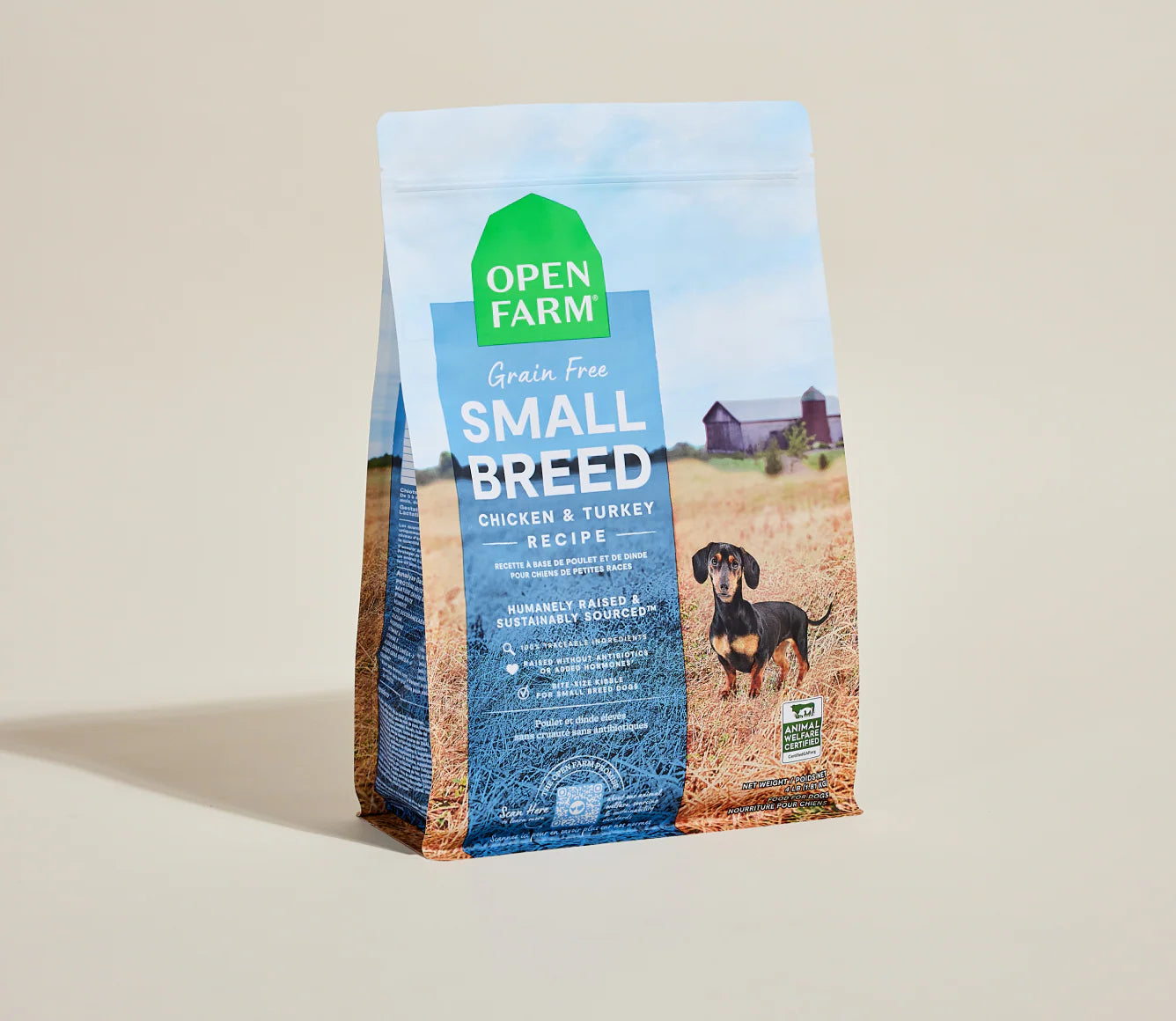 Open Farm Small Breed Grain-Free Dog Kibble