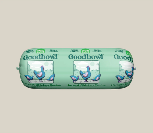 Open Farm Goodbowl Harvest Chicken Freshly Crafted Roll for Dogs