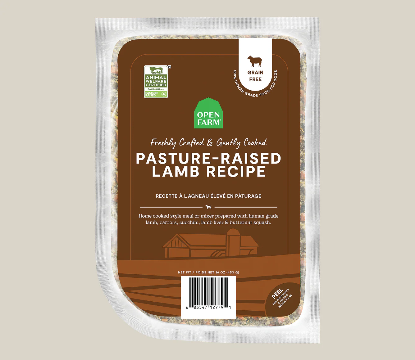 Open Farm Pasture-Raised Lamb Freshly Crafted Dog Food