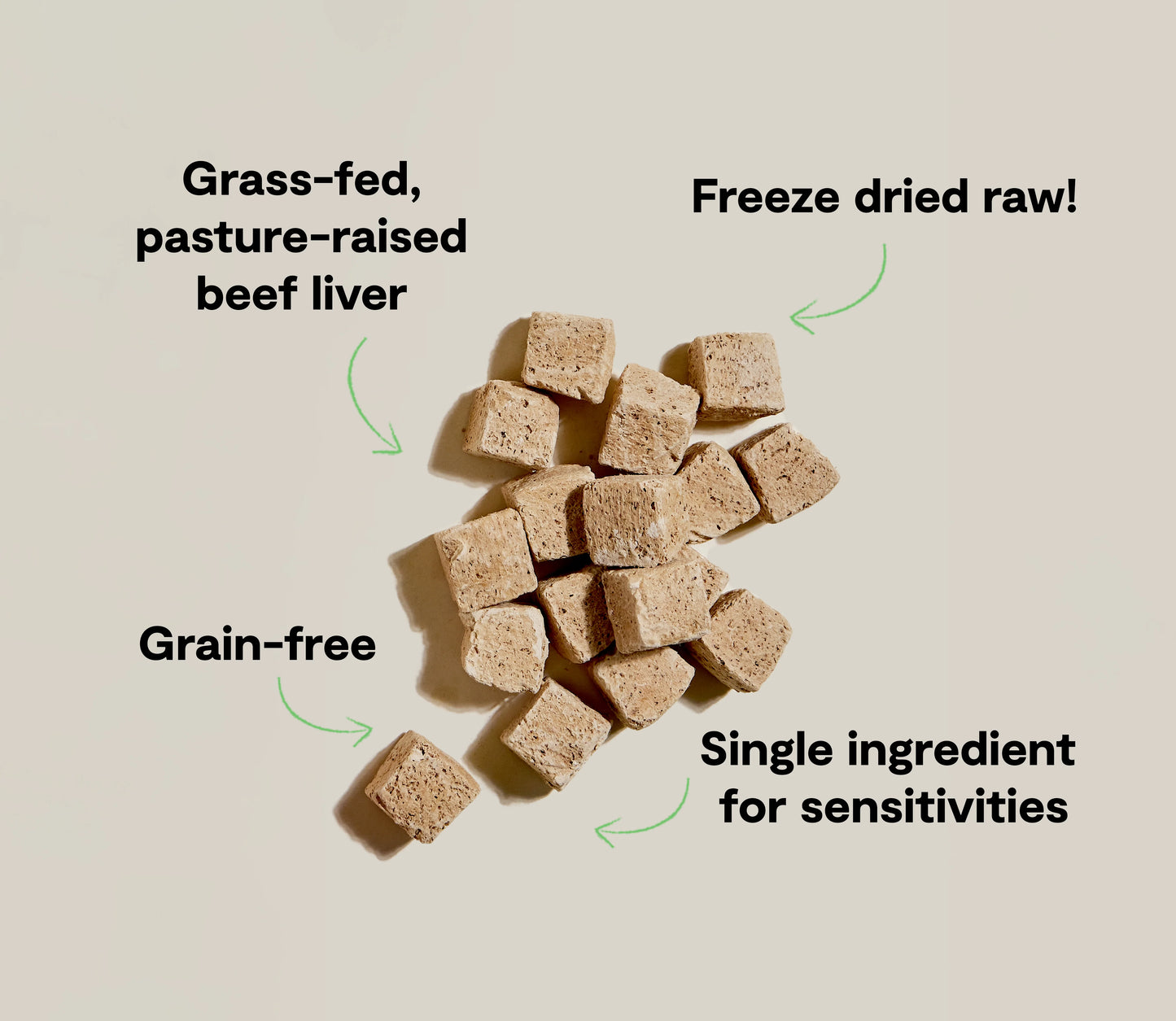Open Farm Freeze Dried Raw Beef Liver Treat