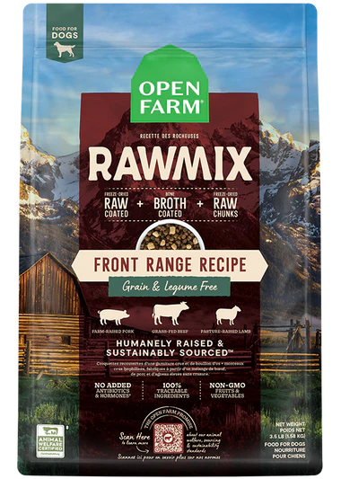 Open Farm RawMix Front Range Grain-Free Dog Kibble