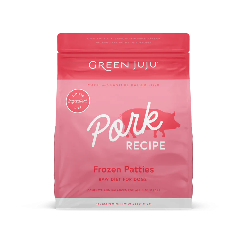 Green Juju Pork Recipe Frozen Patties & Sliders