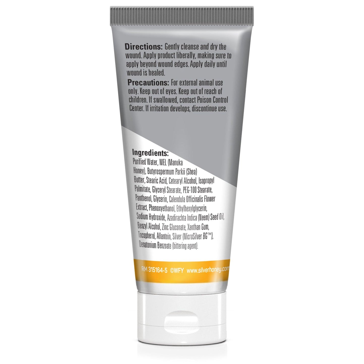 Silver Honey Rapid Wound Repair Ointment 2 oz