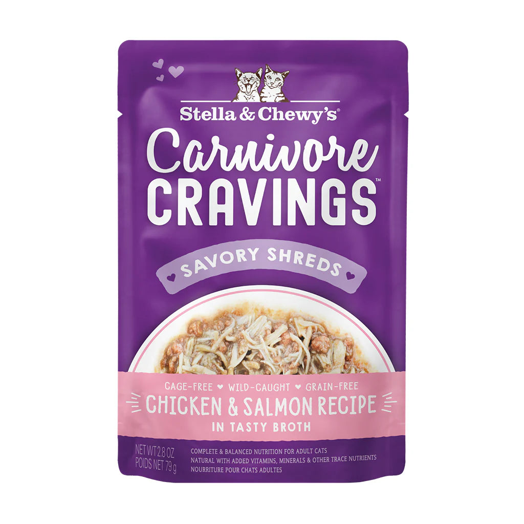 Carnivore Cravings Chicken & Salmon Recipe for Cats