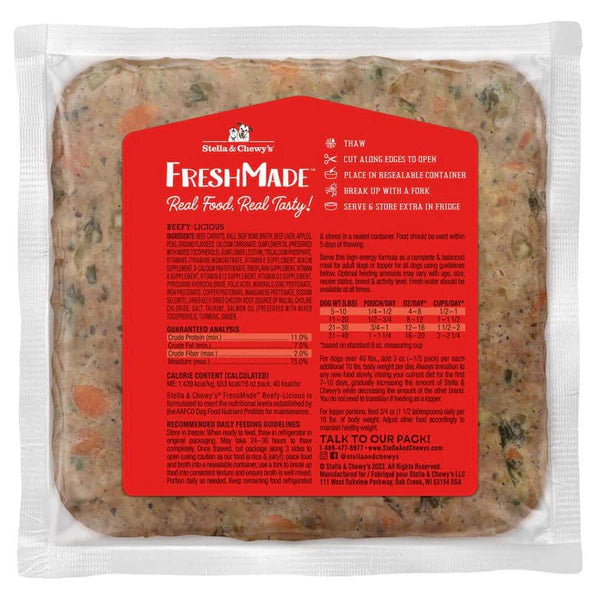 FreshMade Beefy-Licious Gently Cooked Dog Food