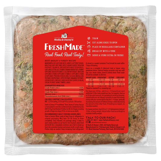 FreshMade Beef, Barley & Turkey Gently Cooked Dog Food