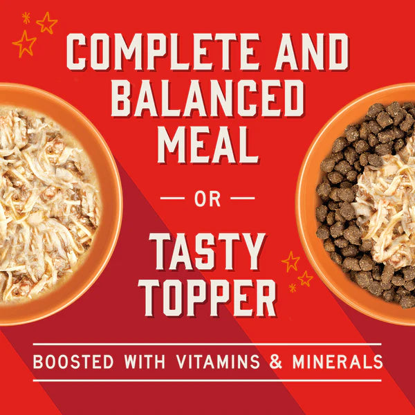 Stella's Shredrs Beef & Chicken Recipe in Broth for Dogs