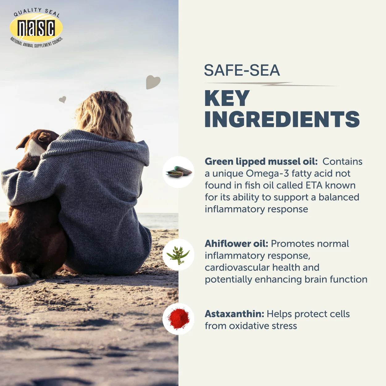 Safe-Sea - Green Lipped Mussel Oil For Dogs