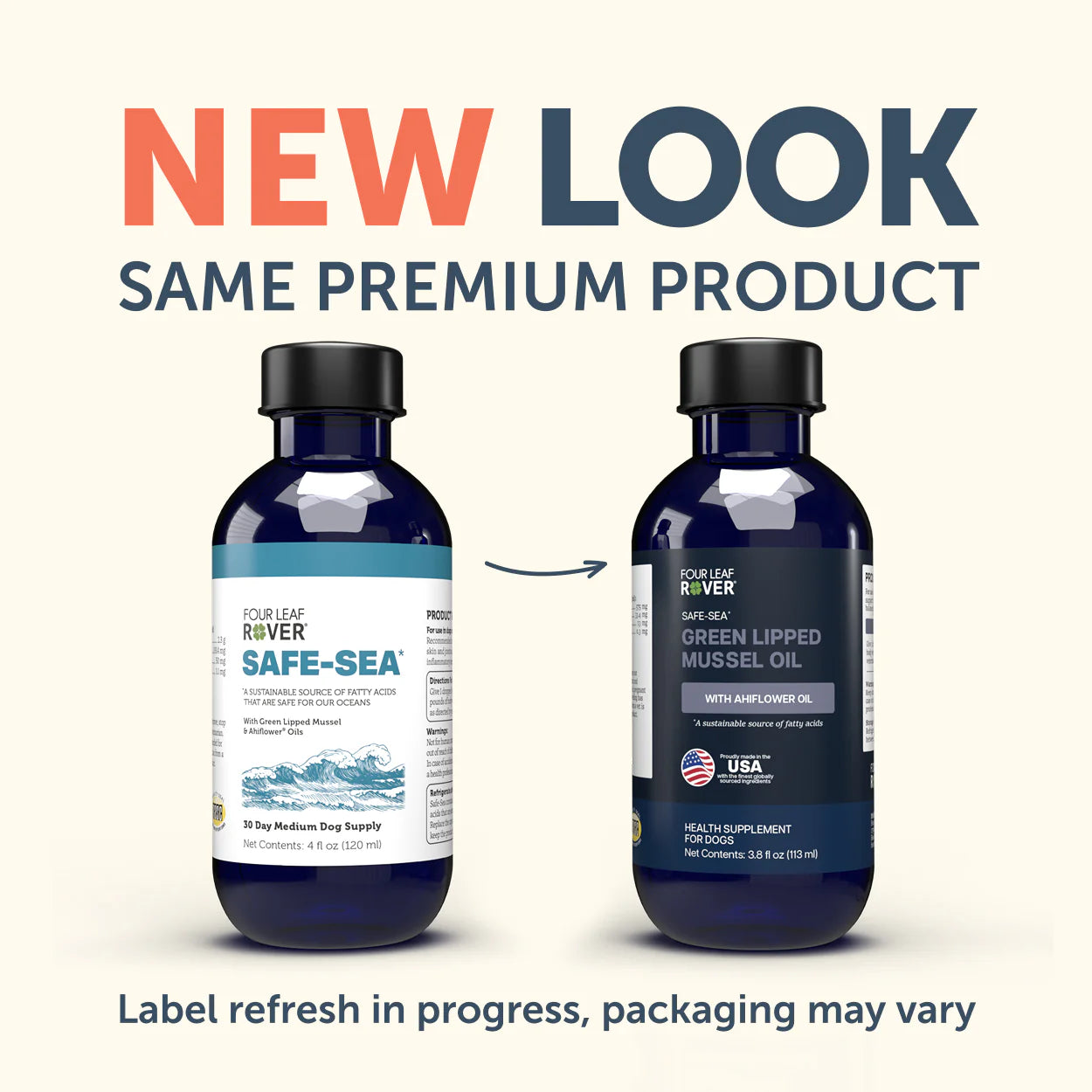 Safe-Sea - Green Lipped Mussel Oil For Dogs