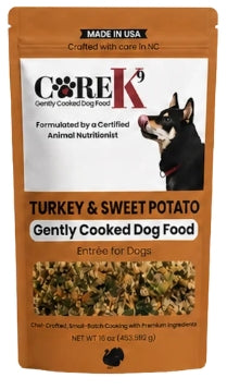 Turkey & Sweet Potato — Complete & Balanced Gently Cooked Nutrition