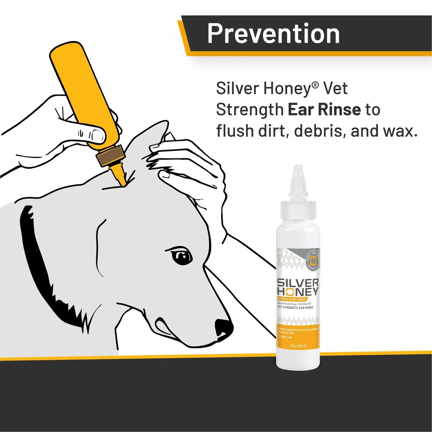 Rapid Ear Care Vet Strength Ear Rinse