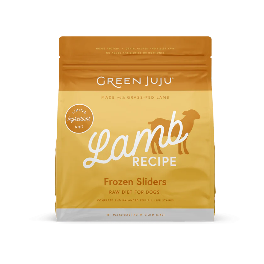 Green Juju Lamb Recipe Frozen Patties & Sliders