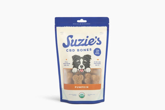 Suzie's 8 mg CBD Bones for Big Dogs-Pumpkin