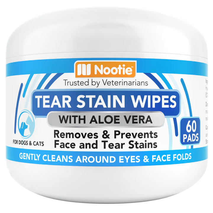 Tear Stain Wipes for Dogs & Cats
