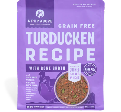 A Pup Above Turducken Grain-Free Gently Cooked Dog Food