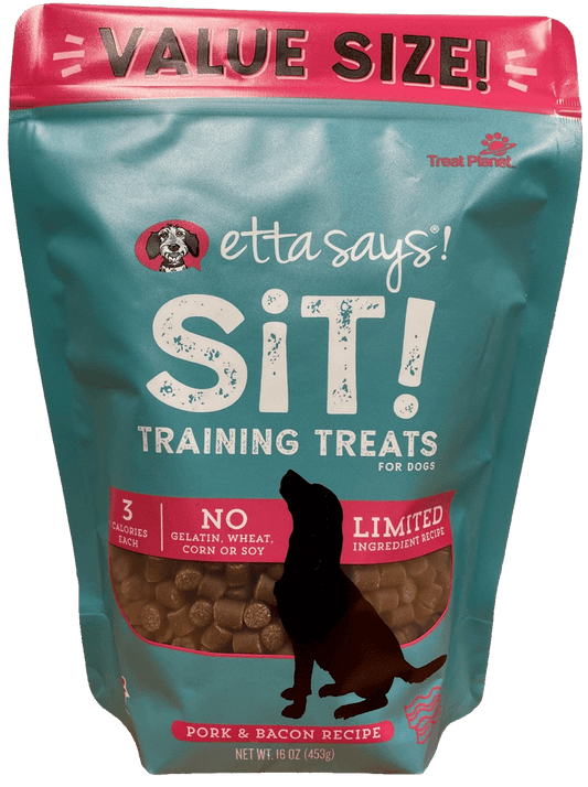 Etta Says! Sit! Training Treats Recipe Dog Treats