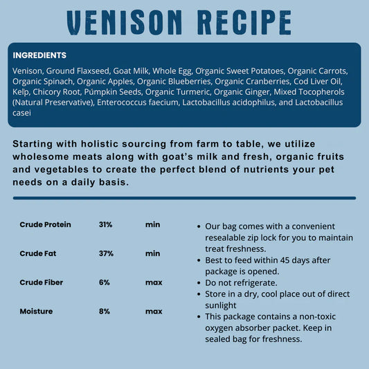 Freeze Dried Venison Recipe