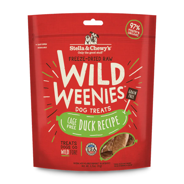 Stella & Chewy's Cage-Free Duck Wild Weenies