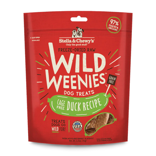 Stella & Chewy's Cage-Free Duck Wild Weenies