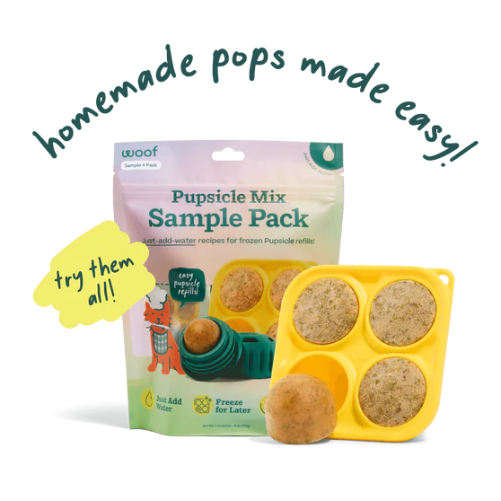 Woof Pupsicle Mix Sample Pack