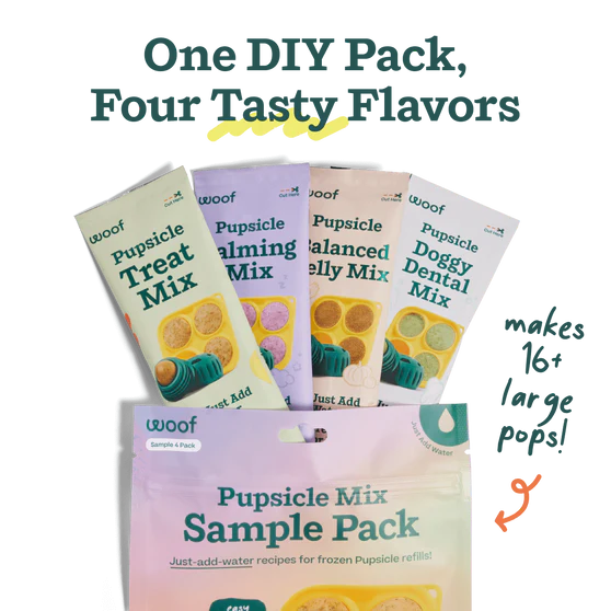 Woof Pupsicle Mix Sample Pack