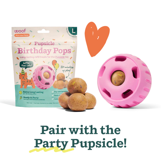 Woof Birthday Pops