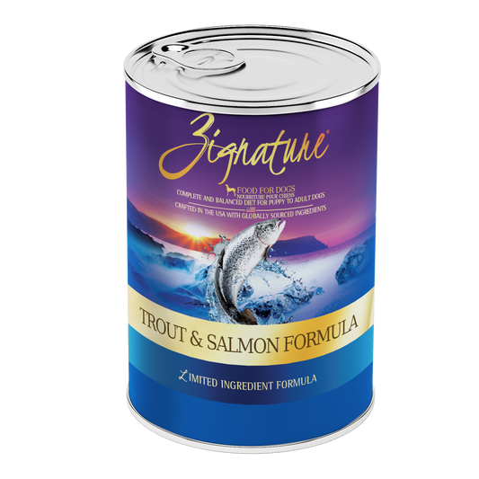 Zignature Wet Dog Food - Trout & Salmon