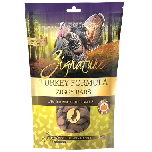 Zignature Dog Treats - Turkey Ziggy Bars