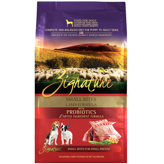Zignature Lamb Formula Small Bites Dry