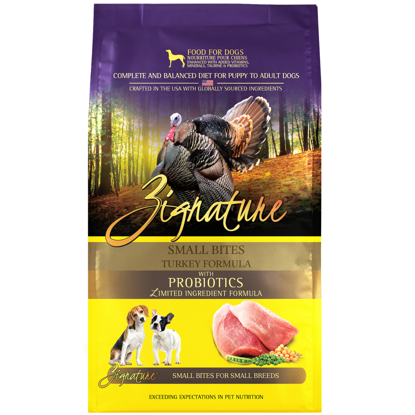 Zignature Turkey Formula Small Bites Dry