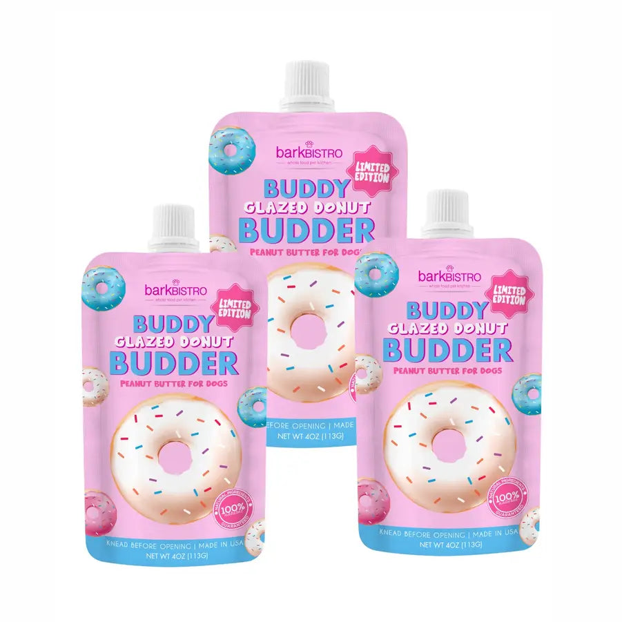 Limited Edition Glazed Donut Buddy Budder -  Peanut Butter