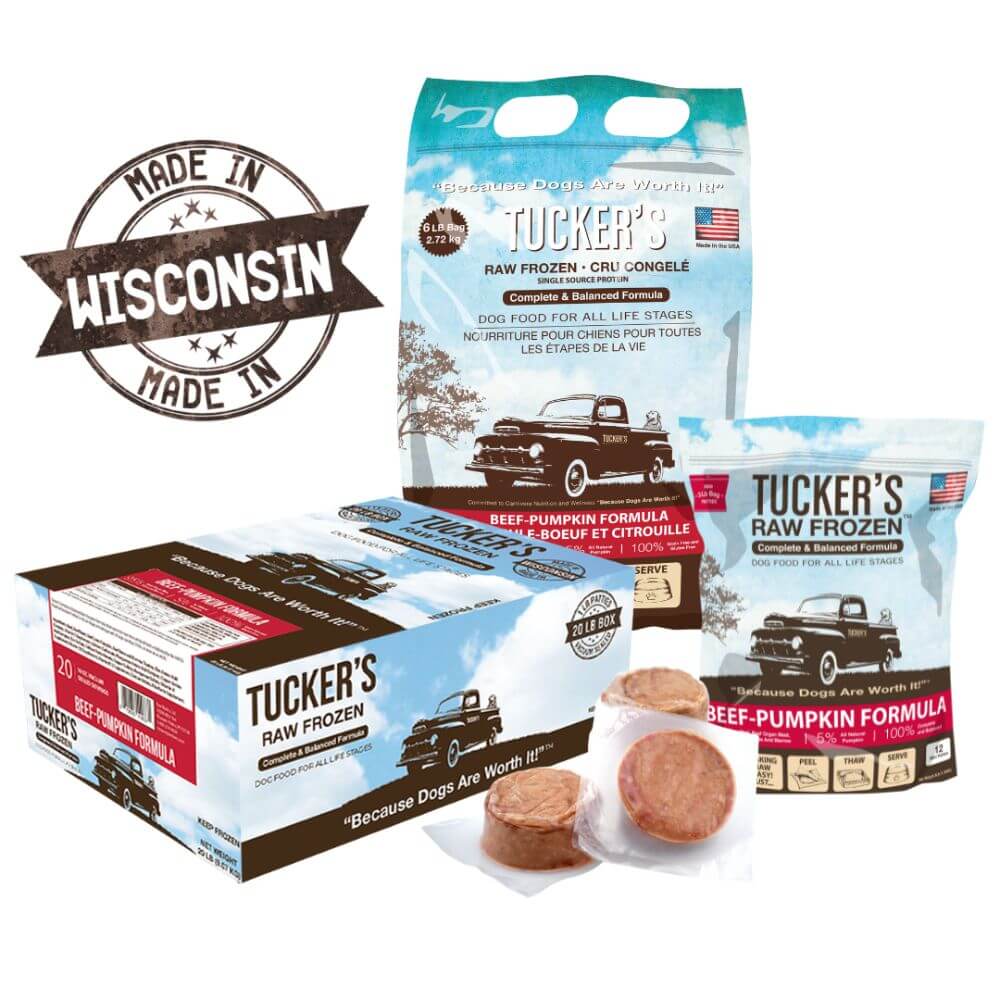 Tucker's Raw Frozen Dog Food Beef & Pumpkin Formula