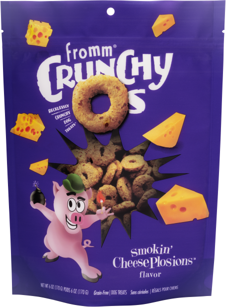 Crunchy Os Smokin' CheesePlosions Flavor Dog Treats