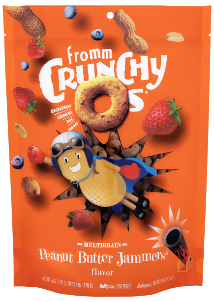 Fromm Crunchy O's Peanut Butter Jammers Flavor