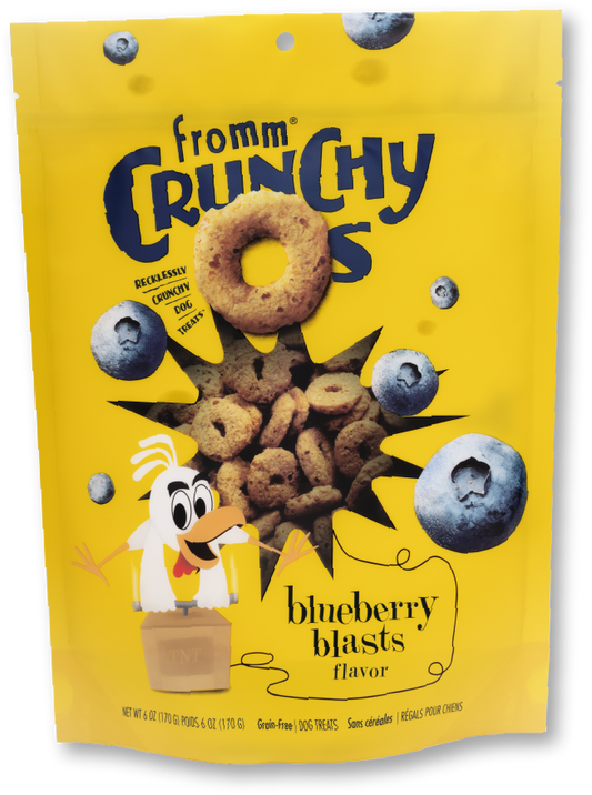 Crunchy Os Blueberry Blasts Flavor Dog Treats