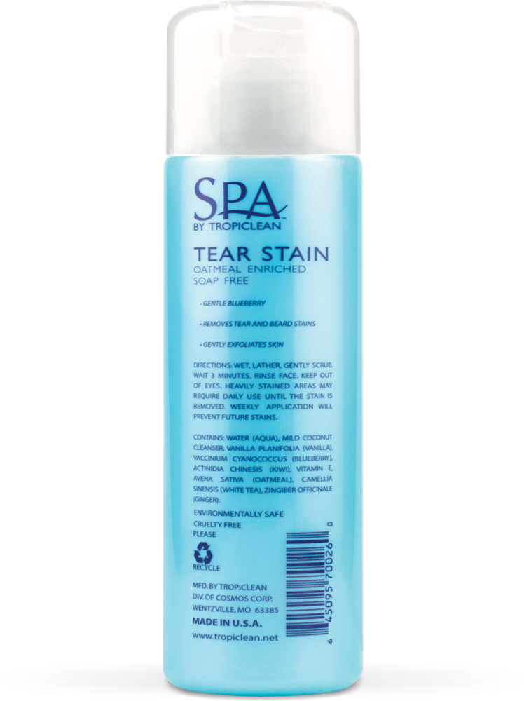 Tropiclean Spa Fresh Facial Scrub 8 oz.