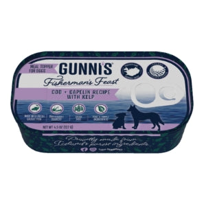 GUNNI'S DOG COD & CAPELIN RECIPE 4.5OZ